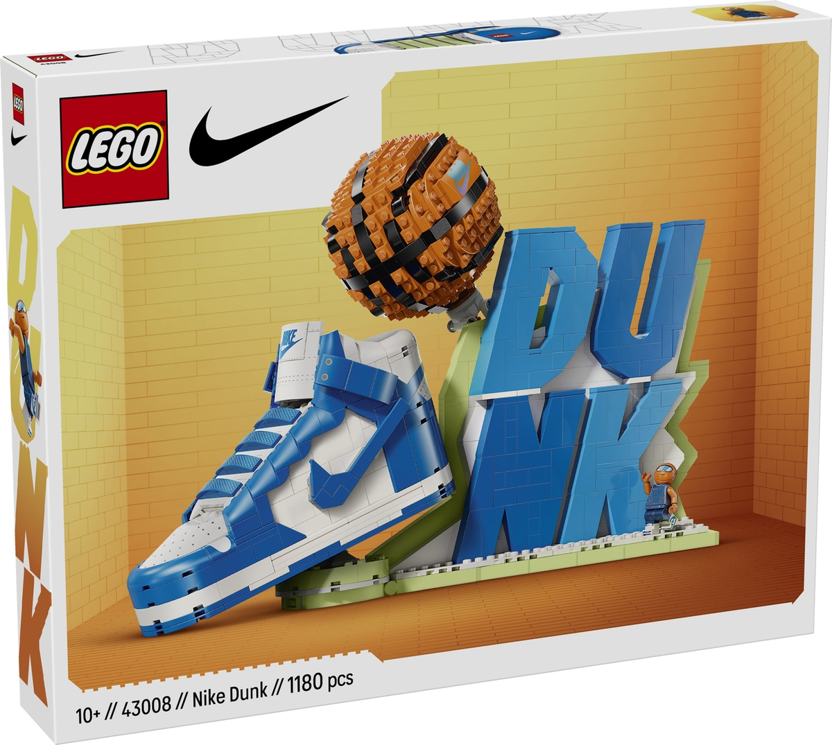 LEGO Nike Dunk Set #43008 BRAND NEW IN BOX