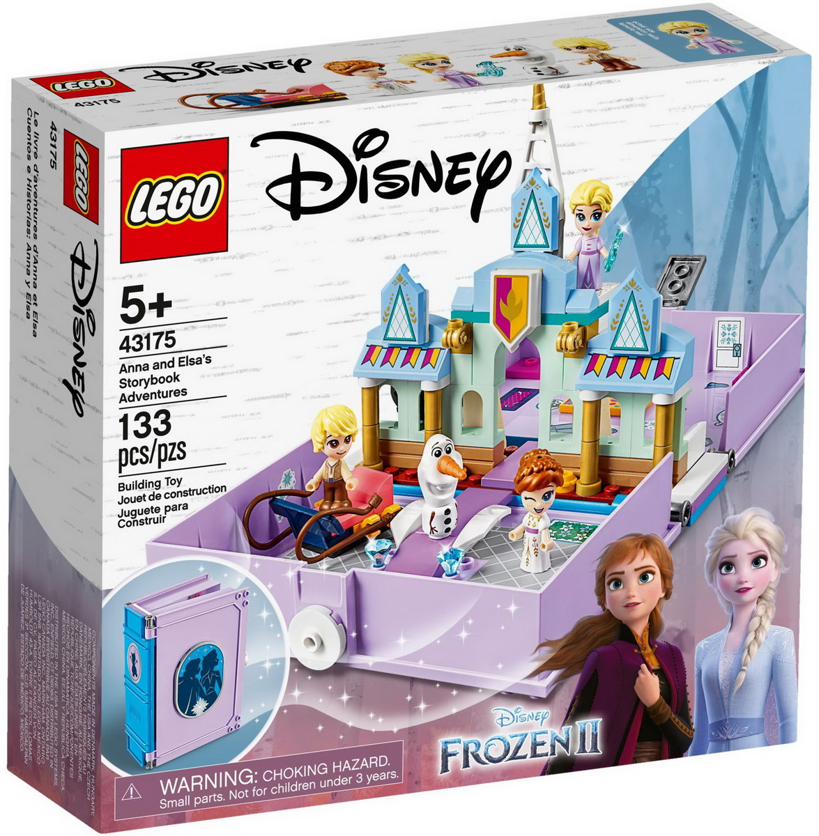 LEGO Disney Anna and Elsa's Storybook Adventures Set #43175 BRAND NEW