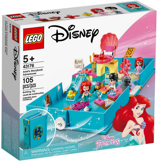 LEGO Disney Ariel's Storybook Adventures Set #43176 BRAND NEW