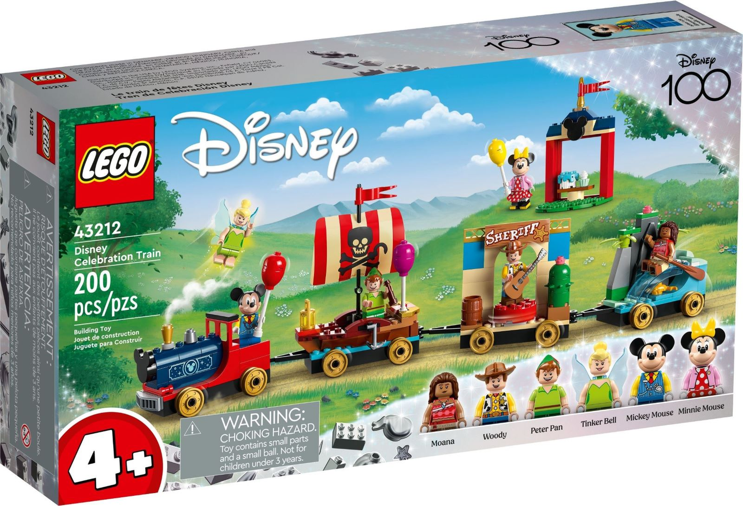 LEGO Disney Celebration Train Set #43212 BRAND NEW IN BOX