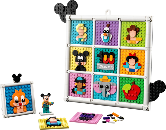 LEGO Disney 100 Years of Animation Icons Set #43221