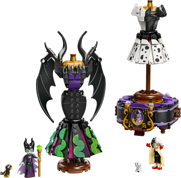 LEGO Disney Maleficent's and Cruella De Vil's Dresses Set #43262 BRAND NEW