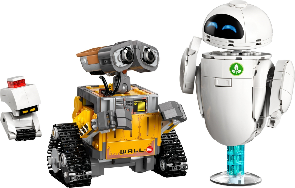 LEGO Disney WALL-E and EVE Set #43279 Includes Instructions