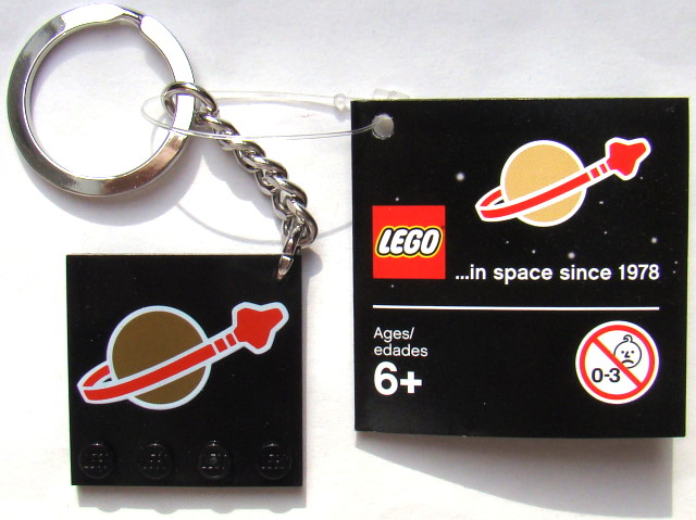 LEGO Classic Space Exclusive BRAND NEW Key Chain / Keyring Set #4645246