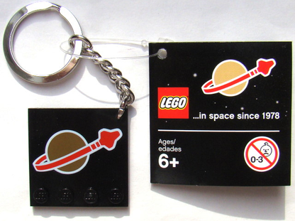 LEGO Classic Space Exclusive BRAND NEW Key Chain / Keyring Set #4645246