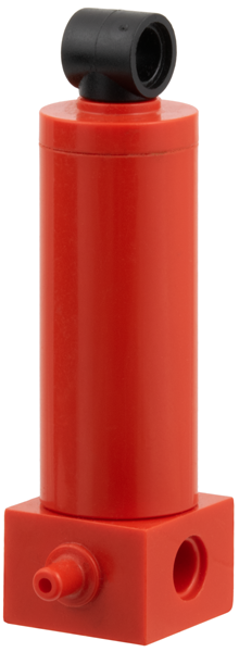 LEGO Vintage Technic Pneumatic Cylinder 48mm - Red