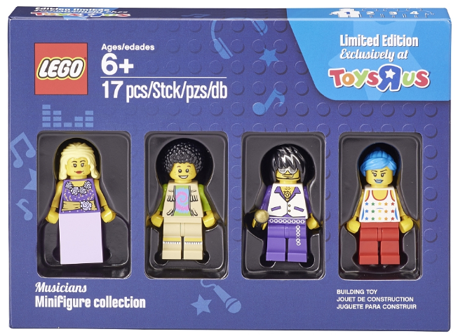 LEGO Musicians Minifigure Collection BRAND NEW Set #5004421 - Toys R Us Exclusive