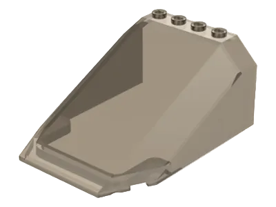 LEGO Trans Brown Windscreen 8x6x3