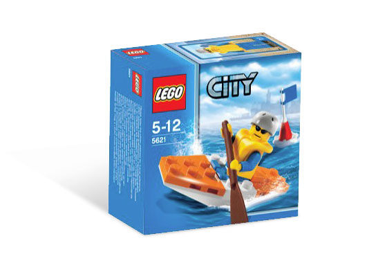 LEGO City Coast Guard Kayak BRAND NEW Set #5621