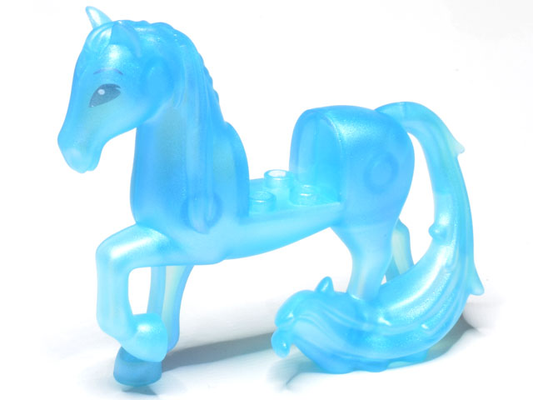 LEGO Disney Frozen Animal Nokk Satin Trans Light Blue Horse