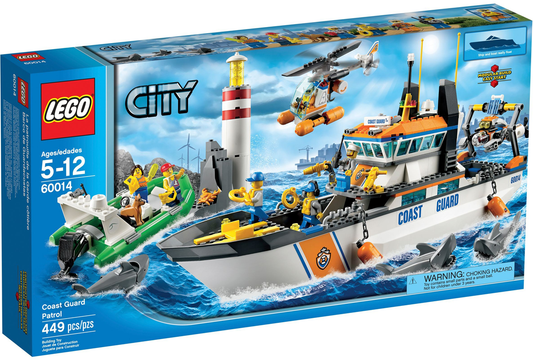 LEGO City Coast Guard Patrol SET #60014 BRAND NEW IN BOX - SEE DESCRIPTION