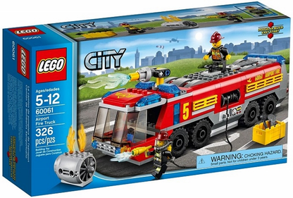 LEGO City Airport Fire Truck Set #60061 BRAND NEW IN BOX