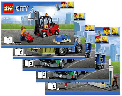 LEGO City Airport Cargo Terminal Set #60169 Includes Minifigures and Instructions