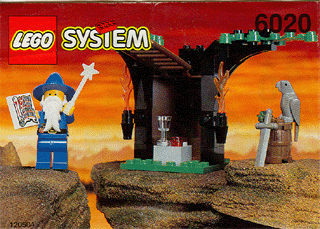 LEGO Vintage Castle Dragon Masters & Dragon Knights Magic Shop Set #6020 Incl. Minifig & Instructions