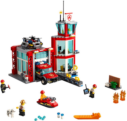 LEGO City Fire Station Set #60215 BRAND NEW IN BOX
