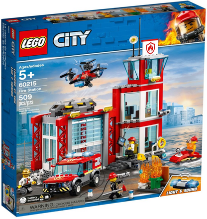 LEGO City Fire Station Set #60215 BRAND NEW IN BOX