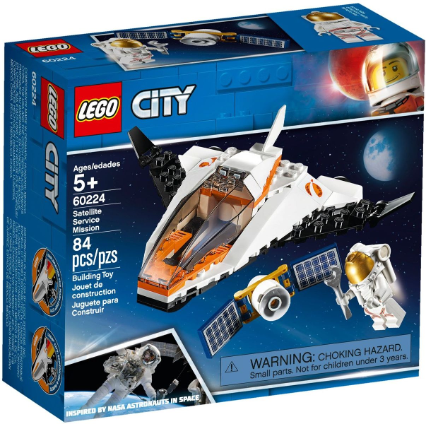 LEGO Space Satellite Service Mission Set #60224 BRAND NEW