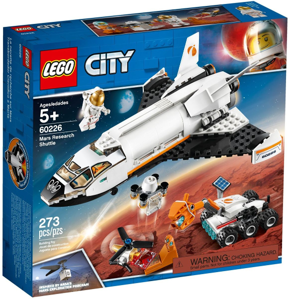 LEGO City Mars Research Shuttle Set #60226 BRAND NEW
