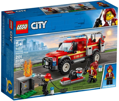 LEGO City Fire Chief Response Truck Set #60231 BRAND NEW