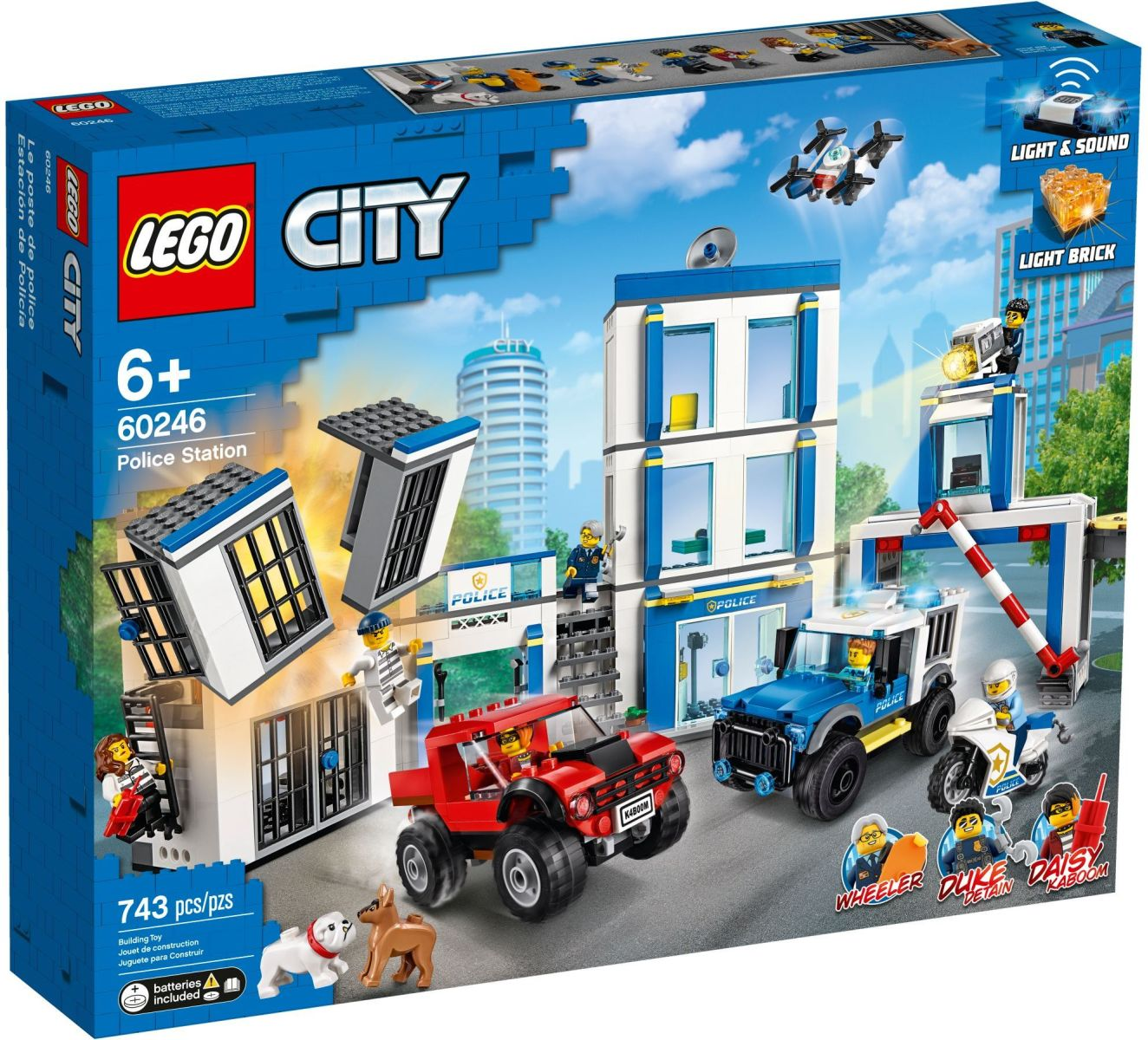 LEGO City Police Station Set #60246 BRAND NEW IN BOX