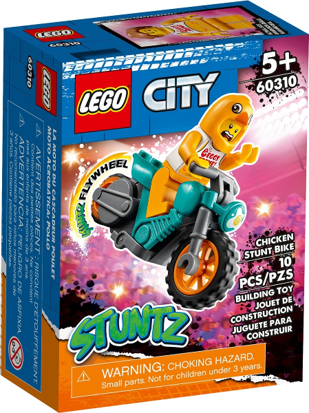LEGO City Stuntz Chicken Stunt Bike Set #60310 BRAND NEW