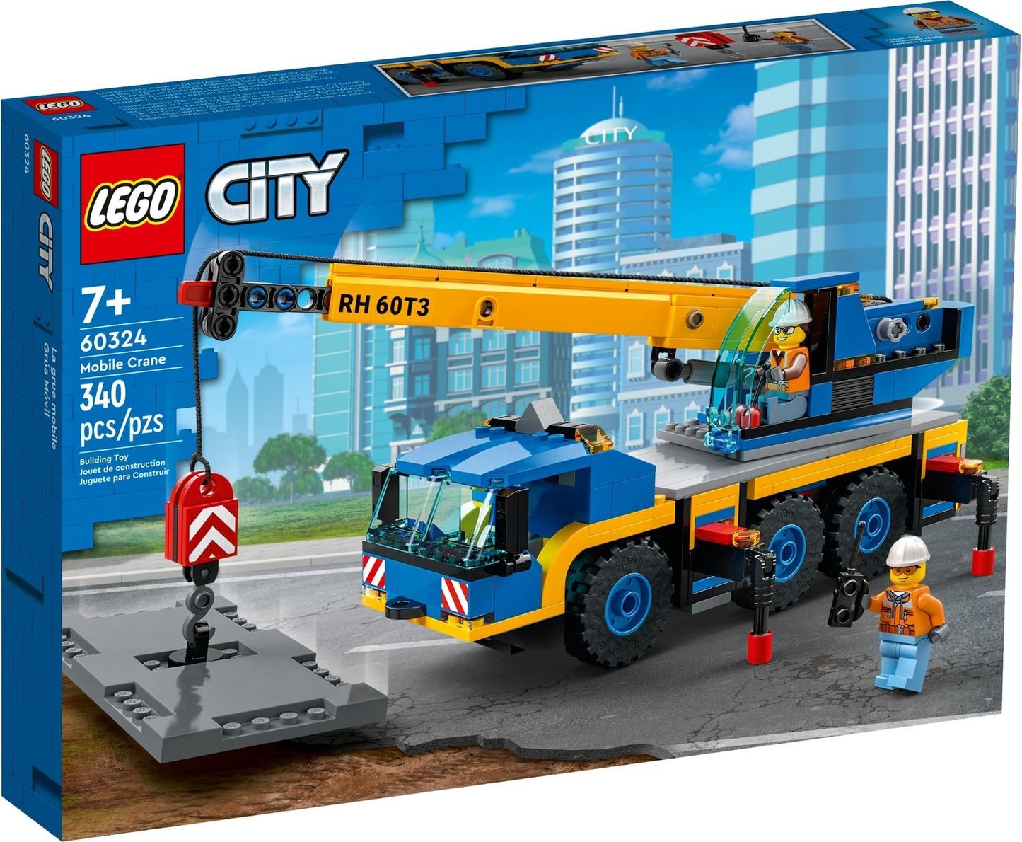 LEGO City Mobile Crane Set #60324 BRAND NEW IN BOX