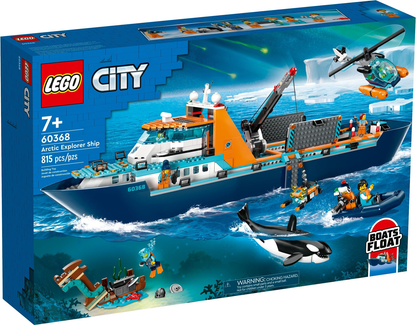 LEGO City Arctic Explorer Ship Set #60368 BRAND NEW IN BOX
