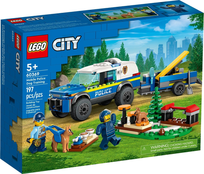 LEGO City Mobile Police Dog Training Set #60369 BRAND NEW IN BOX