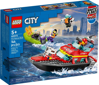 LEGO City Fire Rescue Boat Set #60373 BRAND NEW IN BOX