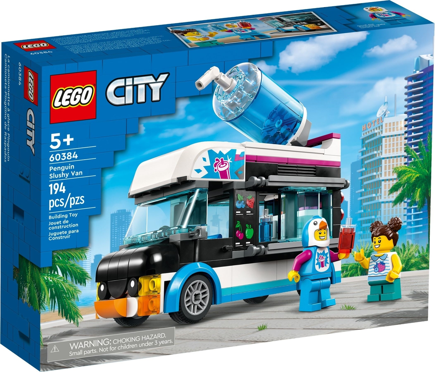 LEGO City Penguin Slushy Van Set #60384 BRAND NEW IN BOX