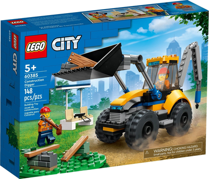 LEGO City Construction Digger Set #60385 BRAND NEW IN BOX