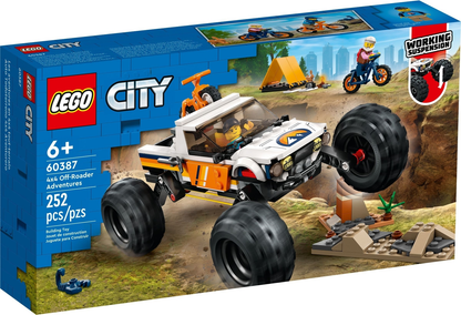 LEGO City 4x4 Off-Roader Adventures Set #60387 BRAND NEW IN BOX