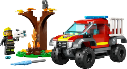 LEGO City 4x4 Fire Truck Rescue Set #60393 BRAND NEW IN BOX