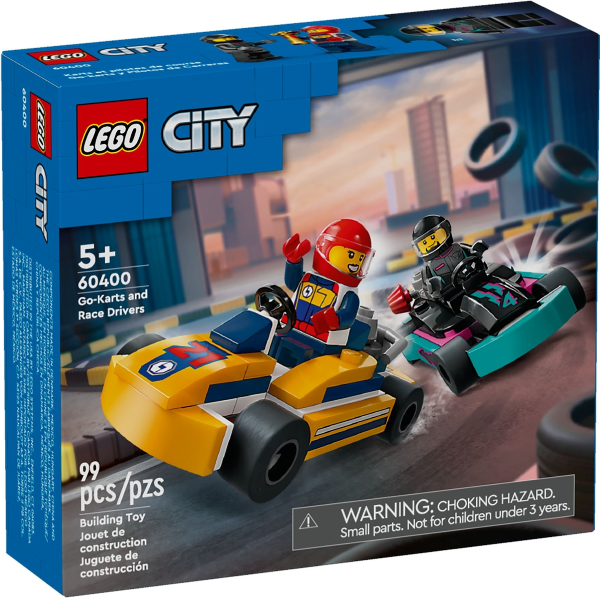 LEGO City Go-Karts and Race Drivers Set #60400 BRAND NEW IN BOX