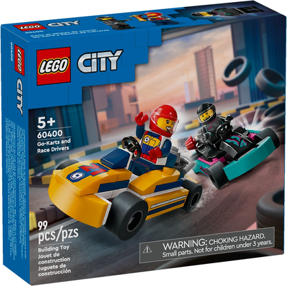 LEGO City Go-Karts and Race Drivers Set #60400 BRAND NEW IN BOX