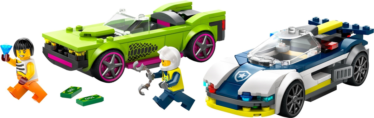 LEGO City Police Car and Muscle Car Chase Set #60415 BRAND NEW IN BOX