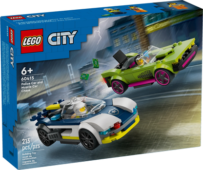 LEGO City Police Car and Muscle Car Chase Set #60415 BRAND NEW IN BOX