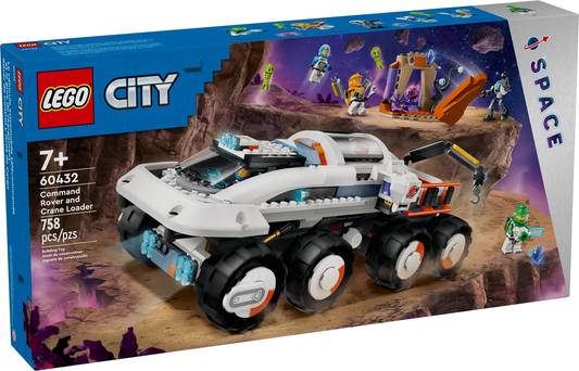 LEGO City / Space Command Rover and Crane Loader Set #60432 BRAND NEW