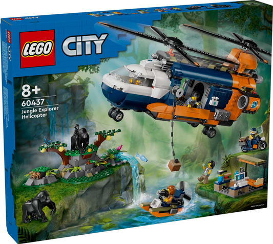 LEGO City Jungle Explorer Helicopter Set #60437