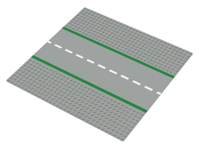 LEGO RARE Vintage 32x32 Light Grey (Old Shade) Road Baseplate -  Classic Town