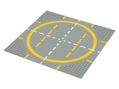 LEGO RARE Vintage 32x32 Light Grey (Old Shade) Landing Pad Baseplate -  Classic Space