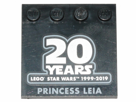 LEGO Star Wars 20 Years Princess Leia Printed Tile
