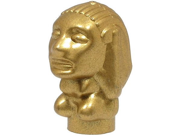 LEGO Indiana Jones Peruvian Temple Idol Metallic Gold