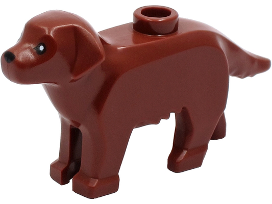 LEGO Animal Labrador / Retriever Dog - Reddish Brown
