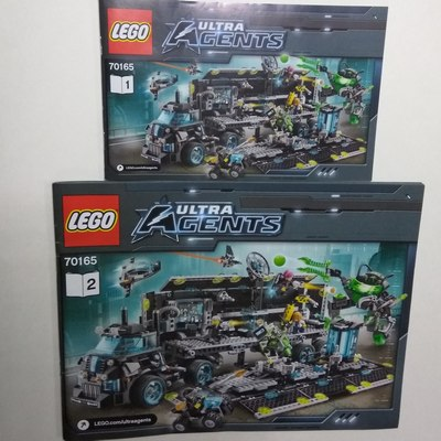 LEGO Ultra Agents Mission HQ Set #70165 Includes Minifigures and Instructions