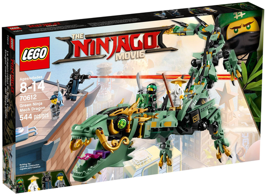 LEGO Ninjago Green Ninja Mech Dragon SET #70728 BRAND NEW IN BOX - SEE DESCRIPTION
