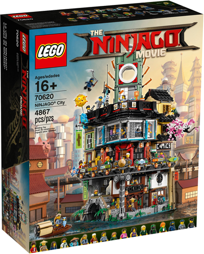 LEGO Ninjago City SET #70620 BRAND NEW IN BOX - SEE DESCRIPTION