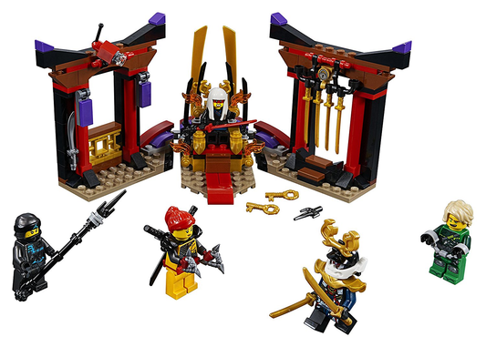 LEGO Ninjago Throne Room Showdown Set #70651 Includes Minifigures and Instructions