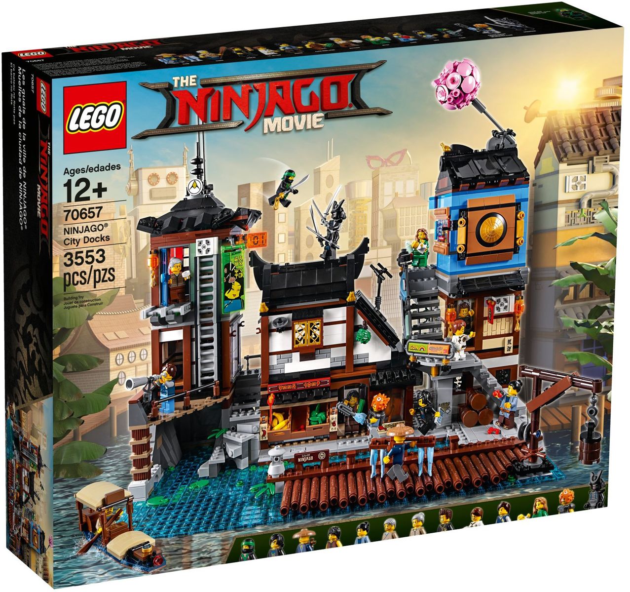 LEGO Ninjago City Docks SET #70657 BRAND NEW IN BOX - SEE DESCRIPTION