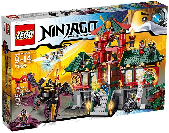 LEGO Ninjago Battle for Ninjago City Set #70728 BRAND NEW